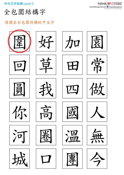 左右結構字查詢|中文字結構知識